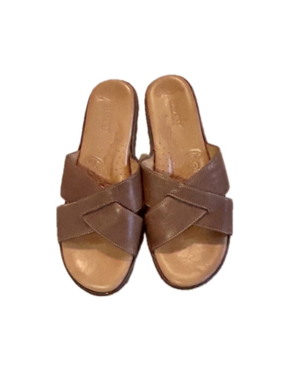 Born leather sandal mules 8
